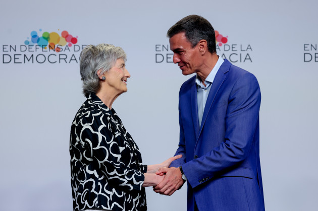 President Connolly warns of global shift to 'might is right' in first overseas speech