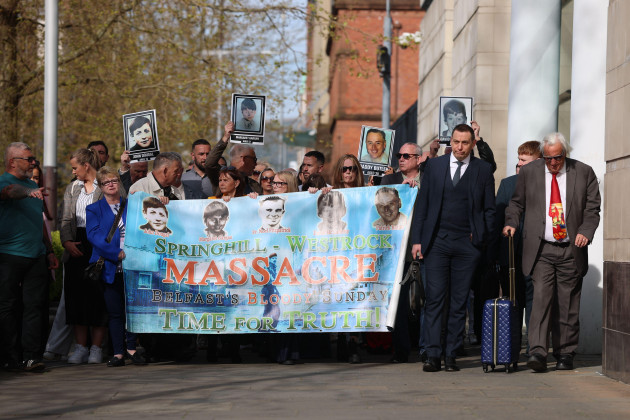 Coroner delivering findings on fatal shootings of five people involving British Army in Belfast