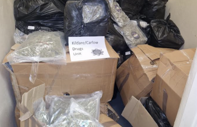 Four charged and due in court after gardaí seizure of €7 million worth of cannabis from Kildare