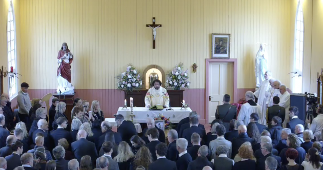 Crowds throng Gaeltacht church for funeral of Clannad co-founder and singer Máire Ní Bhraonáin
