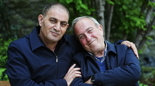 Bereaved Israeli and Palestinian fathers now call each other brother