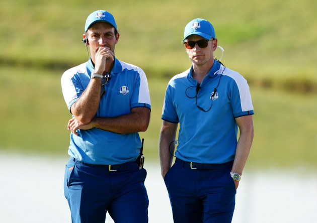 Luke Donald reappoints Edoardo Molinari as vice-captain for Ryder Cup in Ireland