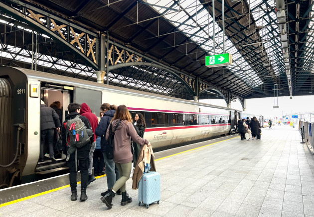 Major disruptions to train, Dart and Luas services over bank holiday weekend