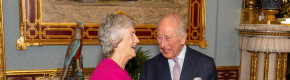 President Catherine Connolly meets Britain's King Charles in Buckingham Palace 