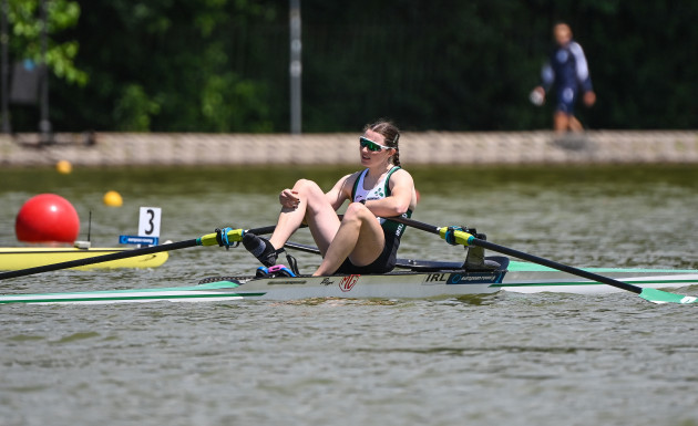 Izzy Clements claims silver for Ireland at World Cup regatta