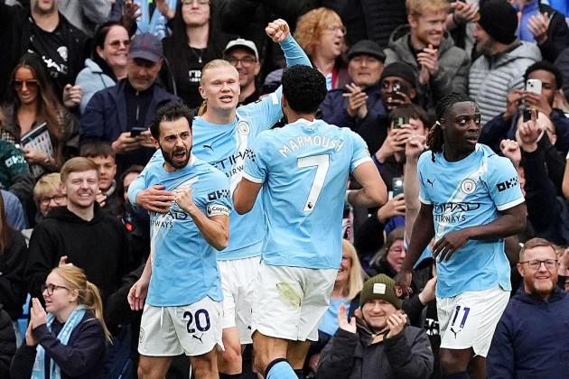Man City keep pressure on Arsenal in Premier League title race after Brentford victory