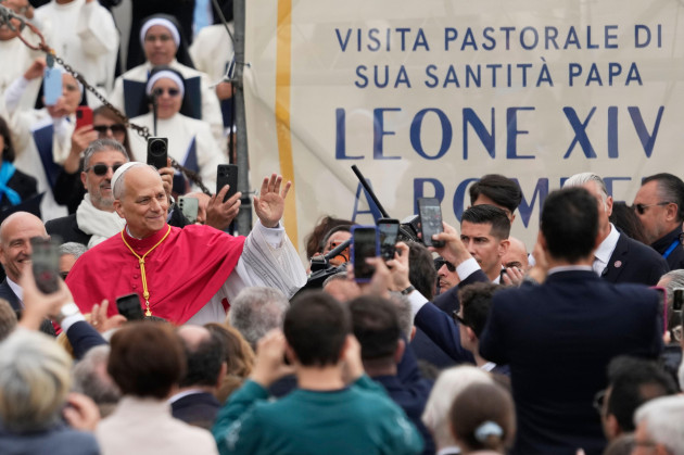 Pope says we 'cannot resign ourselves to images of death' during Mass to mark a year in office