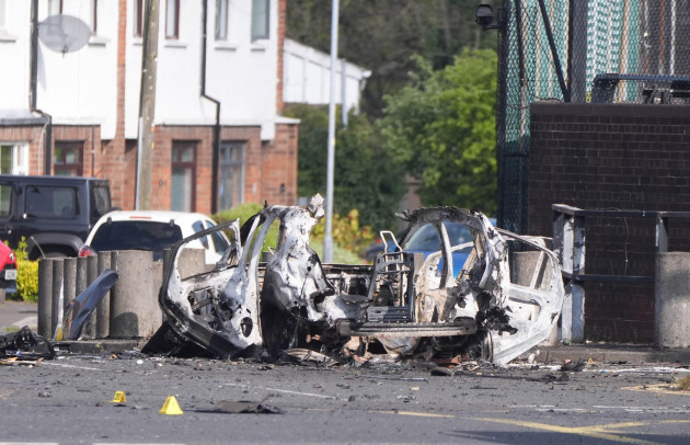 Man (66) charged over car bomb attack outside Belfast police station