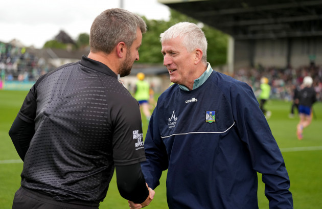 Reffing Limerick's in-house games has given John Kiely a new perspective on hurling officiating