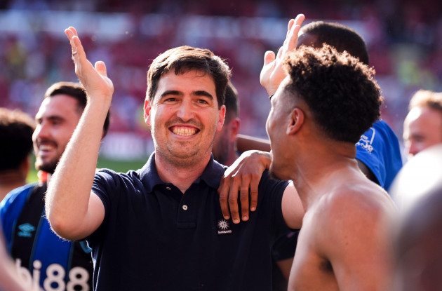 Andoni Iraola arrives in Liverpool to become new head coach