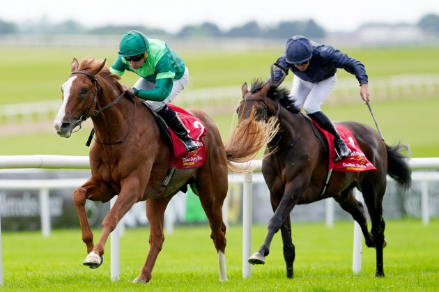 Benvenuto Cellini rewards Moore’s faith in Irish Derby