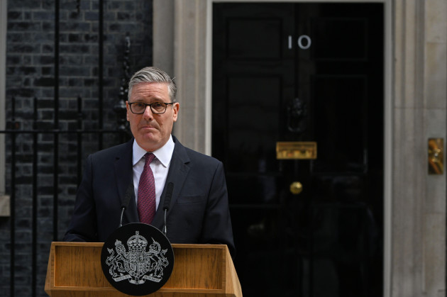 Starmer quits in Downing Street speech and his would-be replacement is sworn in as MP