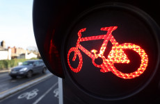 Over 570 cyclists were fined for running red lights in Dublin last year