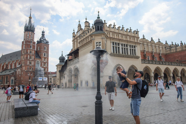 Nearly 200 million Europeans face 35 degree heat today as record-breaking heatwave intensifies