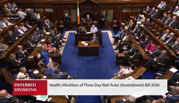 Here's how every TD voted on removing the three-day wait for an abortion