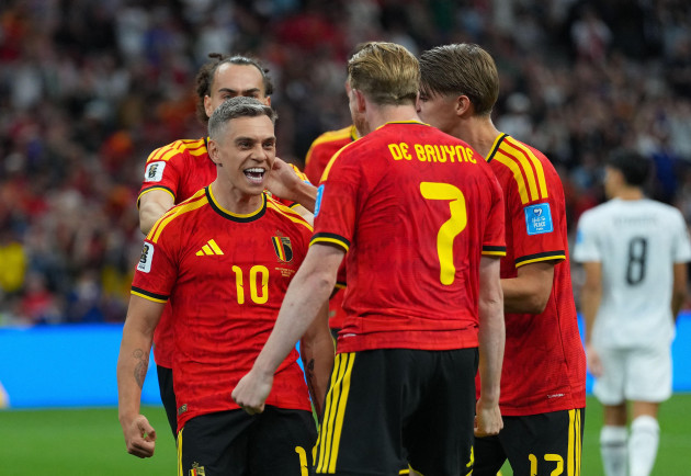 Belgium into World Cup last 32 with NZ rout, Iran have certain qualification snatched away