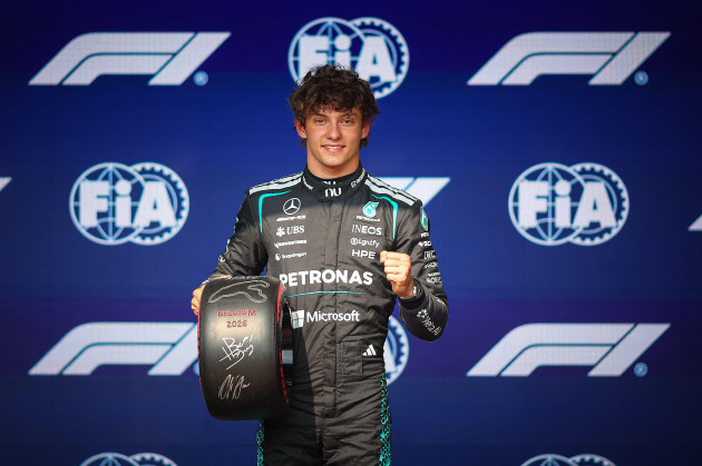 Championship leader Antonelli edges out Verstappen to grab pole at Belgian Grand Prix