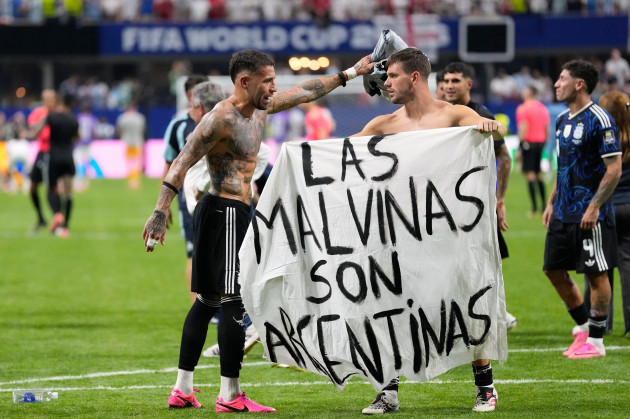 Argentina vs England: The game might be over but the diplomatic row over The Falklands rumbles on