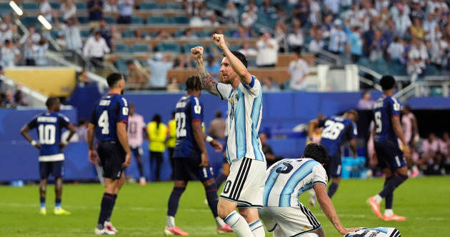 Argentina beat Cape Verde 3-2 in extra time of a World Cup classic