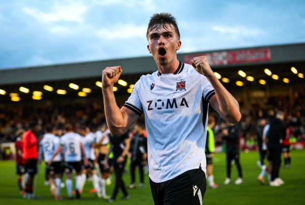 Eoin Kenny signs off from Dundalk with Player of the Month award for June