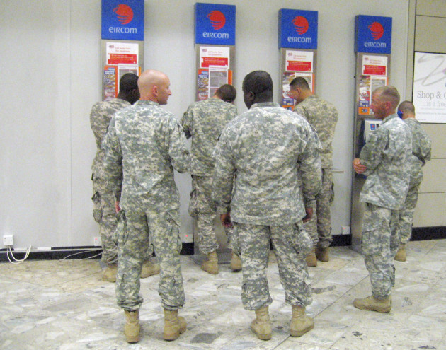 This year, Shannon Airport is on course to see the lowest annual level of US troops this century