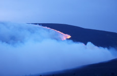 Increase in some fire activity on Tipperary mountain expected today as temperatures rise