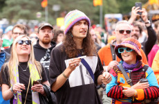 Campers make their way to All Together Now as Bank holiday festival starts to nice(ish) weather