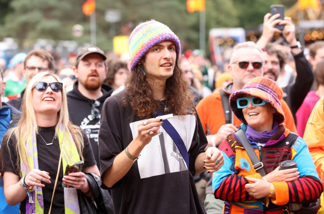 Campers make their way to All Together Now as Bank holiday festival starts to nice(ish) weather