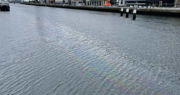 It’s happened again: Second leak into River Liffey discovered close to Samuel Beckett Bridge