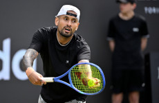 Nick Kyrgios swears at Wimbledon umpire after returning to All England Club