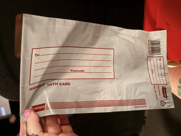 I would love to see these little bags rolled out for every film, in every cinema, in perpetuity