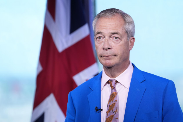 Man arrested over threatening to shoot Nigel Farage in social media post