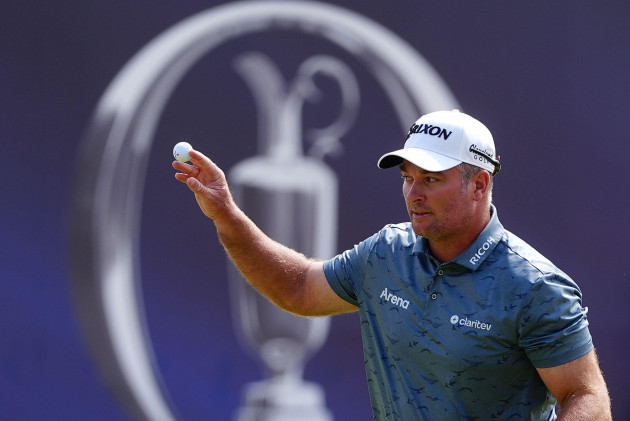 The Open: Ryan Fox joins 62 club to set Saturday target, Shane Lowry five off lead