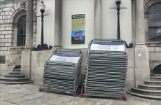 'There's more life on the street': EU presidency barriers on Castle Street down for the summer