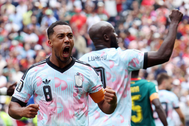 Tielemans seals Belgium's incredible, late comeback against Senegal