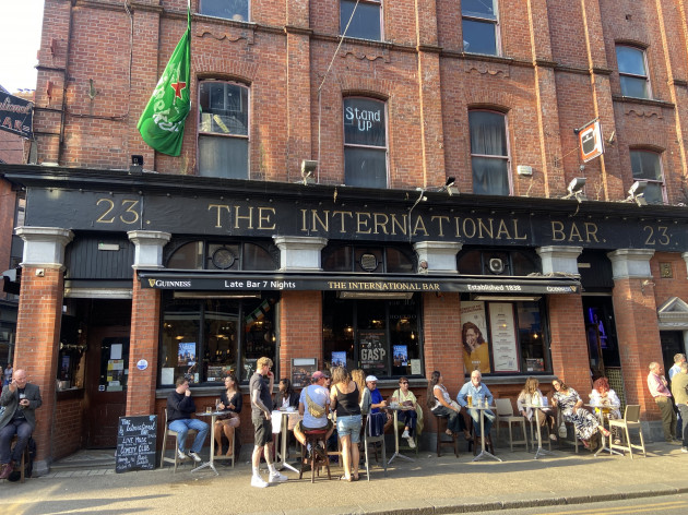 Musicians and poets upstairs and 25 comedians in a basement: Monday nights in The International