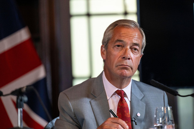 UK police investigating Ann Widdecombe murder suspect over Nigel Farage arson attack