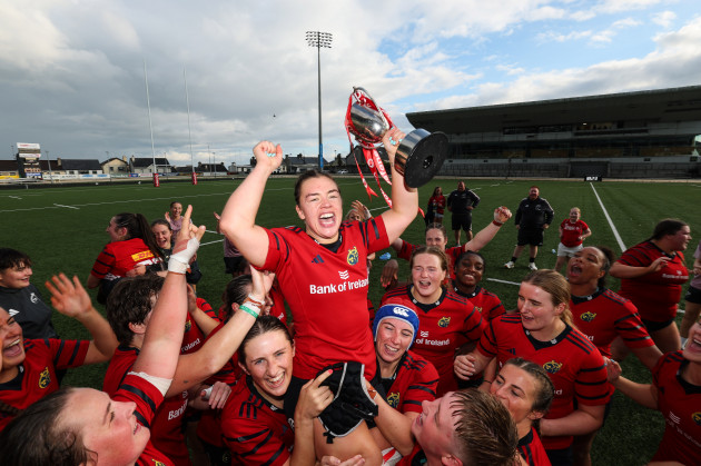 Buttimer tries inspires Munster to win over Leinster and interpros title win