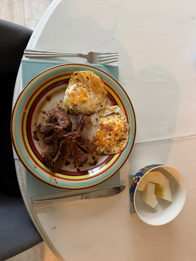 'I didn't like eggs a few weeks ago; now I eat them every day'