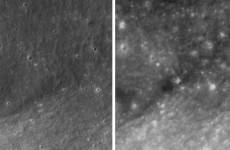 Satellite captures before and after pictures of SpaceX rocket’s Moon crash