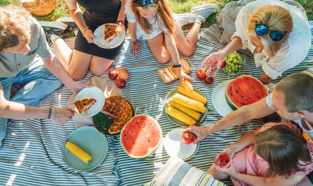 Hot weather saw online orders and alcohol and sun products' sales soar