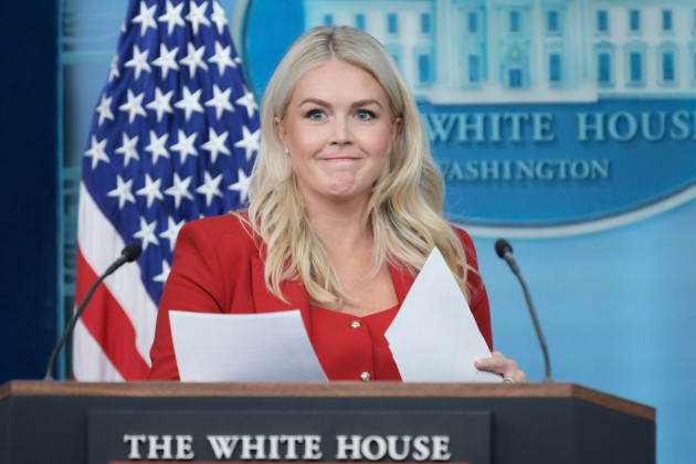 White House press secretary Karoline Leavitt to leave role later this month